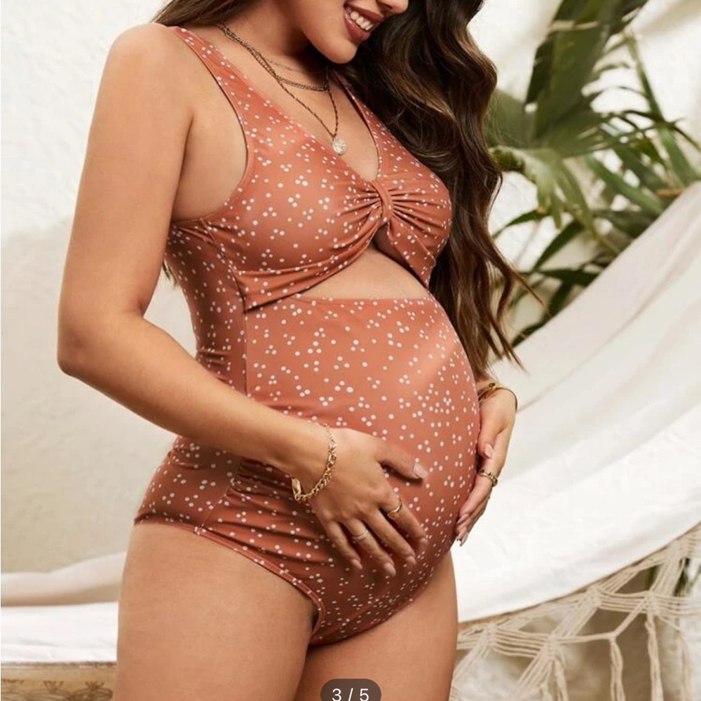SHEIN Maternity bathing suit